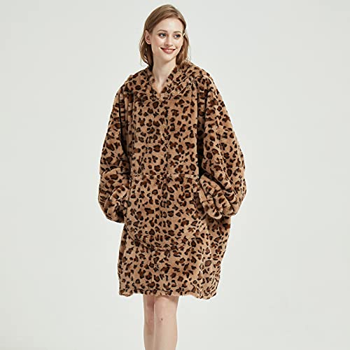 Blanket Hoodie, Oversized Wearable Blanket, One Size Fits All