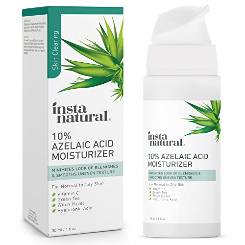 InstaNatural 10 Azelaic Acid Moisturizer, Face Moisturizer with