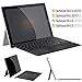 EADOU Microsoft Surface Pro 6 Keyboar Case/Surface Pro 5 (Pro 2017) / Pro 4 / Pro 3 Cover(12.3 in.), Surface Case with Keyboar, 7-Color LED Backlit, Lightweight Slim Wireless Keyboard