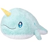 Squishable - Arctic Narwhal - Aquatic Collection - 23 in - Soft Toy Collectible Stuffed Animal