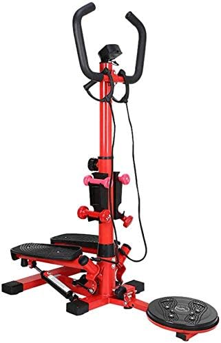 2-in-1 Multi-function Mini Stepper Home Trainer With LCD Display And Handle Body Twister Home Gym Equipment