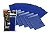 50 Premium Blue Double Matte Deck Guard Sleeve Protectors for Gaming Cards like Magic The Gathering MTG, Pokemon, YU-GI-OH!, & More.