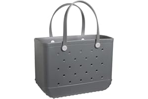 Fazhesici Beach Bag Waterproof Travel Tote Bag Washable Open Tote Bag for Beach Boat Pool Work