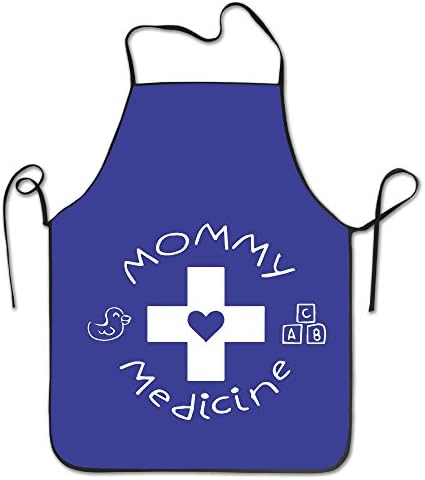 Mommy Medicine BBQ Kitchen Cooking Apron
