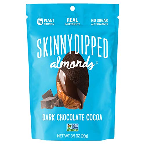 SKINNYDIPPED Dark Chocolate Cocoa Covered Almonds