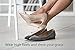 foot pad Pain Relief Self Sticking and Re Usable for High Heels Ball of Foot Cushions, Pack of 2