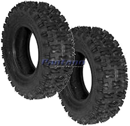 Set Of 2 Carlisle OEM Tubeless 4.10 X 4 2-Ply Snow Hog Tread Tire Ariens 71211