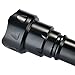 Forrader S20 CREE XM L2 U3 Adjustable Focus Zoomable Portable LED Flashlight 5 Mode White Light, Black (Flashlight Only)