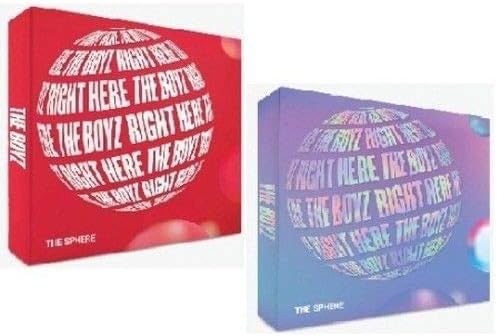 The Boyz The Sphere 1st Single Album Random Ver 84p Booklet+1p Paper Frame+2p Post Photo+1p Photo Card+Sticker+Pre-Order Item K-POP Sealed
