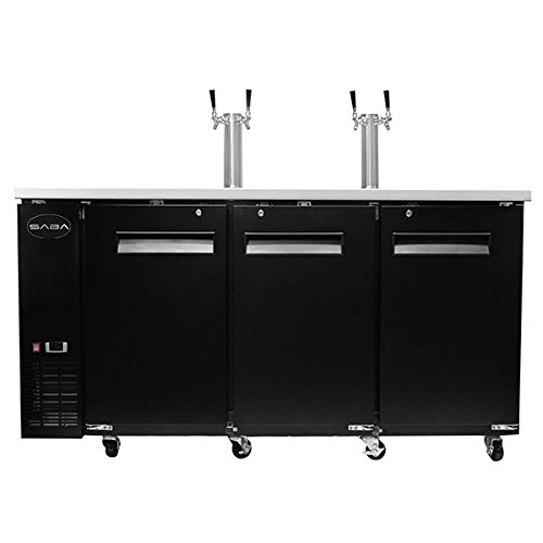 Bar Draft Beer Dispenser Kegerator with Tap (27'' inch depth 90'' Length)