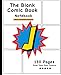 The Blank Comic Book Notebook: Personalized Comic Book, Letter Initial J , Fun Draw Your Own Comics, by P2G Comics