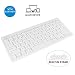 Macally Compact Wireless Bluetooth Keyboard - Features a Built-in Stand & Multi-Device Sync - Compatible with Apple Mac, iMac, MacBook Pro/Air, iPhone, iPad, Windows PC Computer Laptop, Android, etc. primary