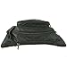 alpine swiss Men's Fanny Pack Travel Case Adjustable Belt Sport Pouch Waist Bag, Black, One Size