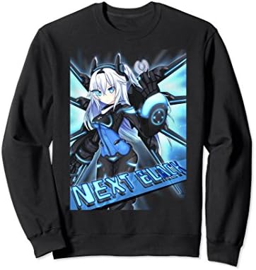 Unisex Hyperdimension Neptunia Next Black Shirt Large Black
