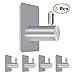 Self Adhesive Stainless Steel Heavy Duty Wall Hooks 5 Pack