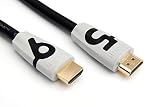 9To5Cables High Speed Ultra HDMI Cable with Ethernet Full HD - 1080p, Supports 3D, and Audio Return (15 Feet)