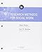 Bundle: Empowerment Series: Research Methods for Social Work, Loose-leaf Version, 9th + LMS Integrated for MindTap Social Work, 1 term (6 months) Printed Access Card