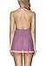 Ruzishun Women's Lace Babydoll Purple Sexy Lingerie Set(Purple,M)