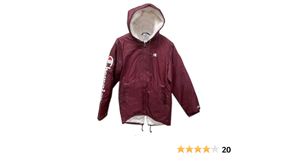 sherpa lined stadium jacket