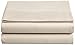 Clara Clark Supreme 1800 Collection Single Flat Sheet, Queen, Beige Cream