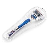 QSHAVE Portable Travel Razor Protector Case for Manual Razor System, Suitable for Qshave, ProGlide, Fusion, Quattro, Hydro Razors(6.41
