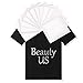 JANDJPACKAGING White Heat Transfer Vinyl Bundle 12 x10 in - Iron On T Shirts - White HTV Vinyl Sheets for Teflon Sheet Included