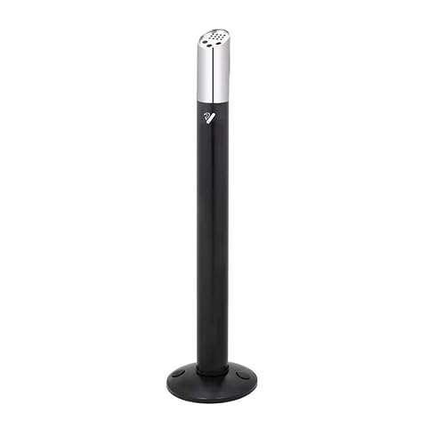 Outdoor Cigarette Soot Column Rustproof Ashtray, Large & Tall Stainless ...