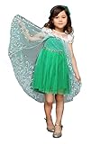 Pettigirl Girls' Princess Elsa Fancy Dress Costume