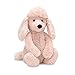 Jellycat Bashful Blush Poodle Stuffed Animal, Small, 7 inches