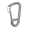 4-Pieces-Stainless-Steel-316-Spring-Hook-Carabiner-14-Marine-Grade-Safety-Clip 4-Pieces-Stainless-Steel-316-Spring-Hook-Carabiner-14-Marine-Grade-Safety-Clip