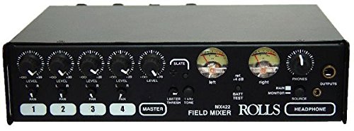 Rolls MX422 4 Channel Microphone Line Field Mixer