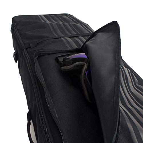 Winterial Rolling Snowboard Travel Bag Double Layered Water Resistant Snowboard Bag Perfect