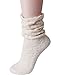 HASLRA Women's Boot Cuffs Cover Slouch Knit Socks 4 Pairs (Mix1)