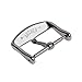 Archer Watch Straps - Stainless Steel Watch Strap Buckles (Brushed Stainless, 22mm)