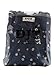 DJT Womens Korean Style Polka Dot Pleated Loose Blouse Tops Blue M