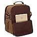 Ibagbar Men's Vintage Canvas Shoulder Everyday Bag Brown