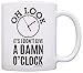 Happy Retirement Gifts for Women Oh Look Clock Funny Retirement Gifts for Men Retired Coffee Mug Tea Cup White