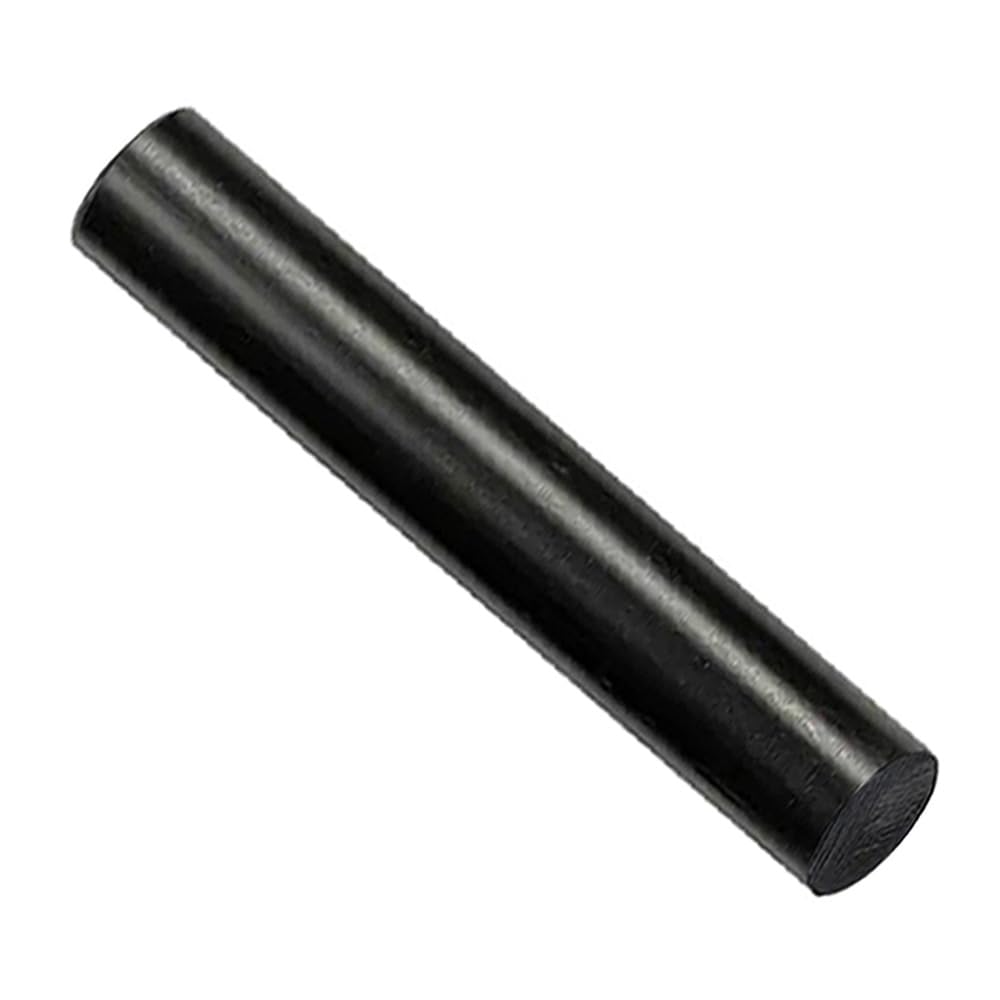 Photo 1 of 12-INCH Length High-Density Polyethylene (HDPE) Plastic Round Rod,2"x 12" HDPE Rod for Mechanical Processing of Various Parts and DIY Projects(Black,1 Pcs)