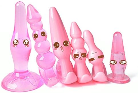 6 PCS Medical Silicone Toy for Him Or Her - Pink