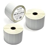 Thermal Label Printer Roll - 6000 (1" X 2 5/8") Removable Amazon FBA Labels (3 Rolls of 2000) - 100% Compatible with FBA and Zebra Printers