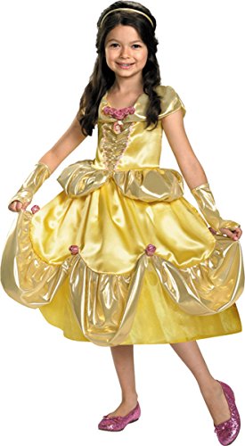 Belle Shimmer Deluxe Costume - Small (4-6x)