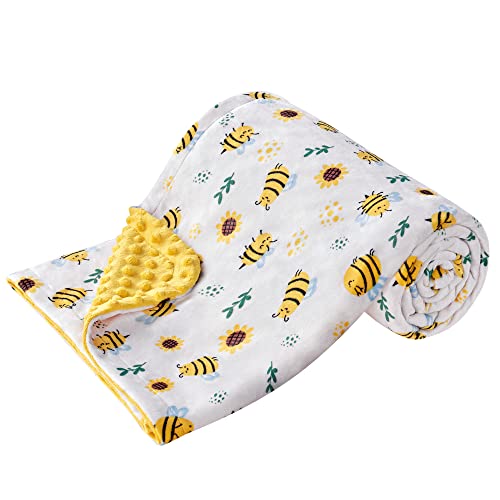 DaysU Silky Micro Soft Plush Baby Blankets Unisex with Print Animal