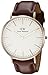 Daniel Wellington Men's 0106DW St. Mawes Stainless Steel Watch with Brown Band