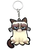 Ganz Grumpy Cat Key Chain
