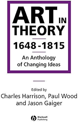 Download Art in Theory 1648–1815: An Anthology of Changing Ideas PDF