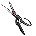 GARTOL Grass Shears Garden Clippers-180 Degrees Rotating Cutter Head, SK-5 Steel Blade, Garden Grass Scissors, Good for Trimming Various Grass and Light Hedges