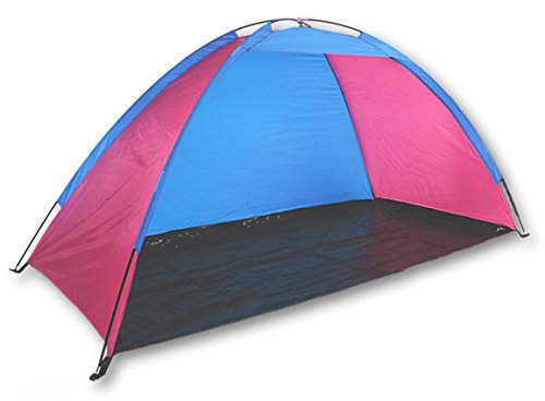 Beach Tent Sun Shelter by Sol Summer Shade with Stakes and Carrying Case