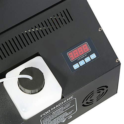 Tengchang 1200W Low Lying Fog Machine DMX Sinking Smoke Machine for Party Halloween Live Show Concert Theater
