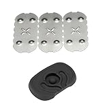 New Black Flat Mouthpiece & 3pcs screen Replacement