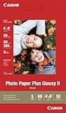 Canon Photo Paper Plus Glossy II, 4 x 6 Inches, 50 Sheets (2311B022)